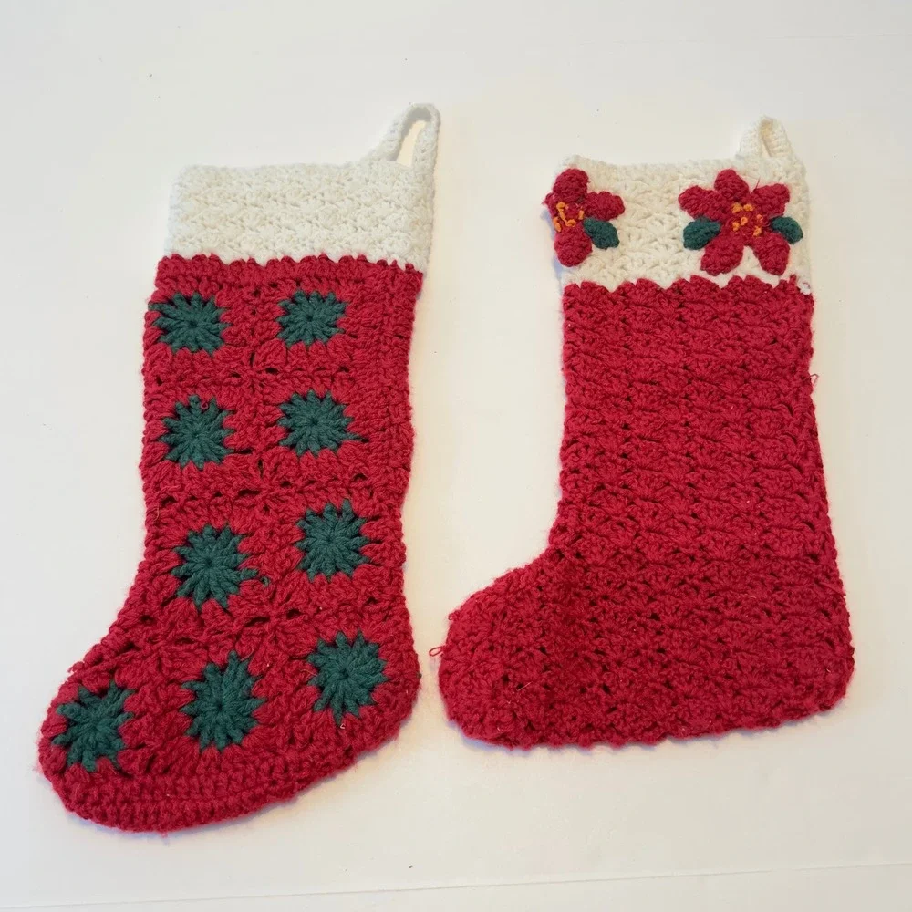 Handmade crochet christmas
